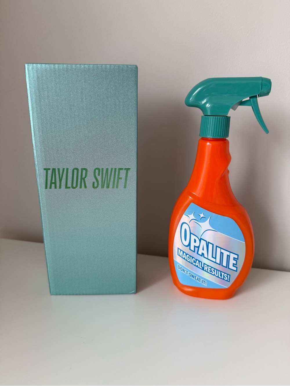 NWT Taylor Swift Opalite Plastic Spray Bottle in Original Box